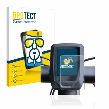 Vorderseite einer Produktverpackung mit dem Markenlogo BROTECT. Daneben ist das Gerät Specialized turbo vado 4.0 2022 (E-Bike 