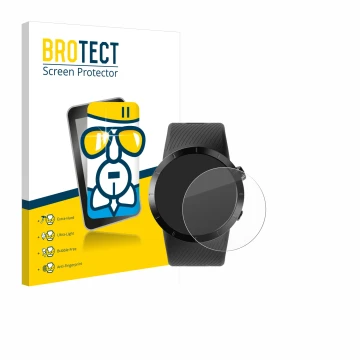 Vorderseite einer Produktverpackung mit dem Markenlogo BROTECT. Daneben ist das Gerät Shot Scope X5 mit dem zugehörigen Displa