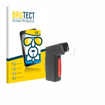 Vorderseite einer Produktverpackung mit dem Markenlogo BROTECT. Daneben ist das Gerät Tooo Cycling DVR80 mit dem zugehörigen D