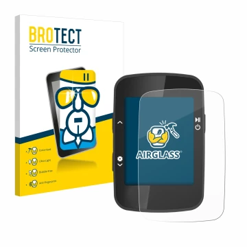 Vorderseite einer Produktverpackung mit dem Markenlogo BROTECT. Daneben ist das Gerät CooSpo BC26 mit dem zugehörigen Displays