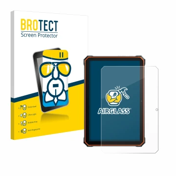 Vorderseite einer Produktverpackung mit dem Markenlogo BROTECT. Daneben ist das Gerät Blackview Active 6 mit dem zugehörigen D