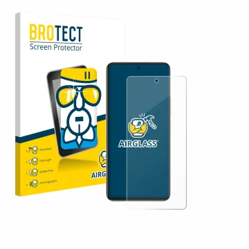Vorderseite einer Produktverpackung mit dem Markenlogo BROTECT. Daneben ist das Gerät Vivo Y36 mit dem zugehörigen Displayschu
