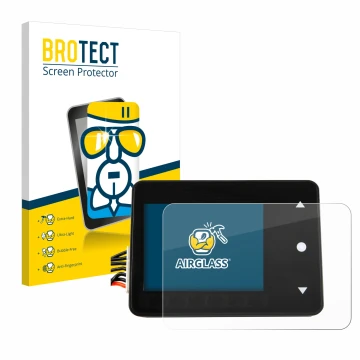 Vorderseite einer Produktverpackung mit dem Markenlogo BROTECT. Daneben ist das Gerät Spektrum Smart Technology XBC100 mit dem