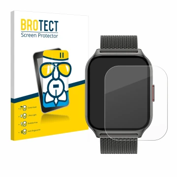 Vorderseite einer Produktverpackung mit dem Markenlogo BROTECT. Daneben ist das Gerät Popglory P95 2