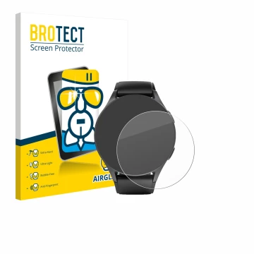 Vorderseite einer Produktverpackung mit dem Markenlogo BROTECT. Daneben ist das Gerät Hama 8900 (42 mm) mit dem zugehörigen Di