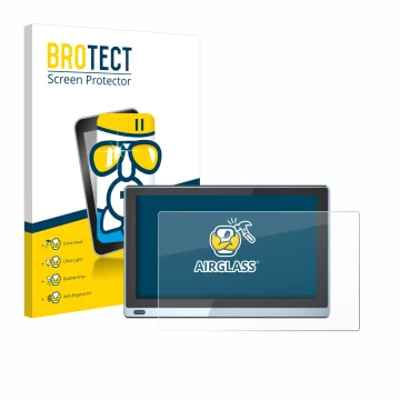 Vorderseite einer Produktverpackung mit dem Markenlogo BROTECT. Daneben ist das Gerät Higole Gole 1 Pro mit dem zugehörigen Di