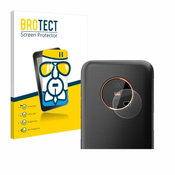 Vorderseite einer Produktverpackung mit dem Markenlogo BROTECT. Daneben ist das Gerät Gigaset GX6 Pro (NUR Kamera) mit dem zug