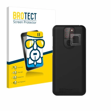 Vorderseite einer Produktverpackung mit dem Markenlogo BROTECT. Daneben ist das Gerät Emporia Smart 5 Mini (NUR Kameraschutz) 
