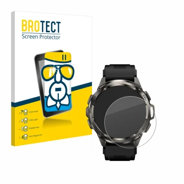 Vorderseite einer Produktverpackung mit dem Markenlogo BROTECT. Daneben ist das Gerät Kospet Tank T3 Ultra mit dem zugehörigen