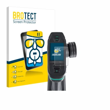 Vorderseite einer Produktverpackung mit dem Markenlogo BROTECT. Daneben ist das Gerät DumboRC DDF-350 mit dem zugehörigen Disp