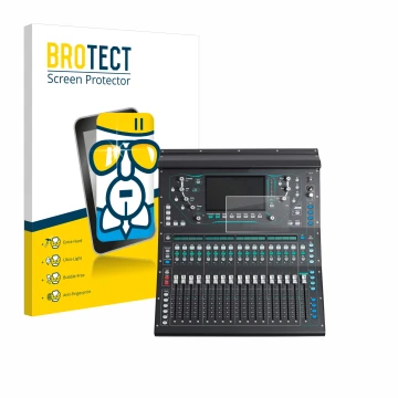Vorderseite einer Produktverpackung mit dem Markenlogo BROTECT. Daneben ist das Gerät Allen&Heat SQ5 mit dem zugehörigen Displ