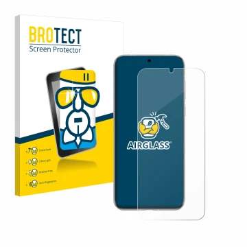 Vorderseite einer Produktverpackung mit dem Markenlogo BROTECT. Daneben ist das Gerät Huawei Pura 70 Ultra mit dem zugehörigen