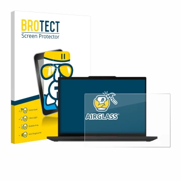 Vorderseite einer Produktverpackung mit dem Markenlogo BROTECT. Daneben ist das Gerät Lenovo ThinkPad P14s Gen 5 14