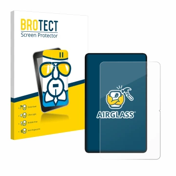 Vorderseite einer Produktverpackung mit dem Markenlogo BROTECT. Daneben ist das Gerät Oukitel OT5S mit dem zugehörigen Display