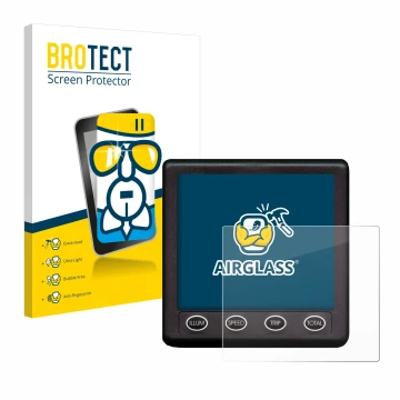 Vorderseite einer Produktverpackung mit dem Markenlogo BROTECT. Daneben ist das Gerät Nasa Marine Instruments Clipper Duet Sys