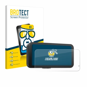 Vorderseite einer Produktverpackung mit dem Markenlogo BROTECT. Daneben ist das Gerät Volam JM5AMVL 6.25