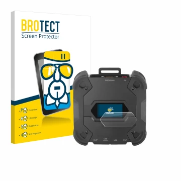 Vorderseite einer Produktverpackung mit dem Markenlogo BROTECT. Daneben ist das Gerät Texa TXT MULTIHUB mit dem zugehörigen Di