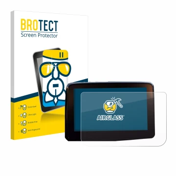 Vorderseite einer Produktverpackung mit dem Markenlogo BROTECT. Daneben ist das Gerät Mazda 2 BJ 2024 mit dem zugehörigen Disp