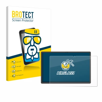 Vorderseite einer Produktverpackung mit dem Markenlogo BROTECT. Daneben ist das Gerät Mediacom Azimut 4 Pro 11.97