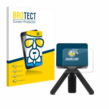 Vorderseite einer Produktverpackung mit dem Markenlogo BROTECT. Daneben ist das Gerät Garmin Approach R10 mit dem zugehörigen 