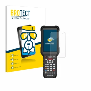 Vorderseite einer Produktverpackung mit dem Markenlogo BROTECT. Daneben ist das Gerät Honeywell CK67 mit dem zugehörigen Displ