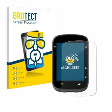 Vorderseite einer Produktverpackung mit dem Markenlogo BROTECT. Daneben ist das Gerät CooSpo CS500 mit dem zugehörigen Display
