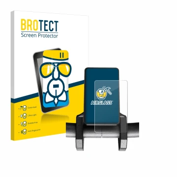 Vorderseite einer Produktverpackung mit dem Markenlogo BROTECT. Daneben ist das Gerät Joyor S10-S V1 mit dem zugehörigen Displ