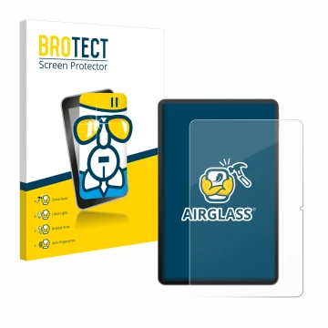 Vorderseite einer Produktverpackung mit dem Markenlogo BROTECT. Daneben ist das Gerät Redmagic Nova Gaming-Tablet 10,9