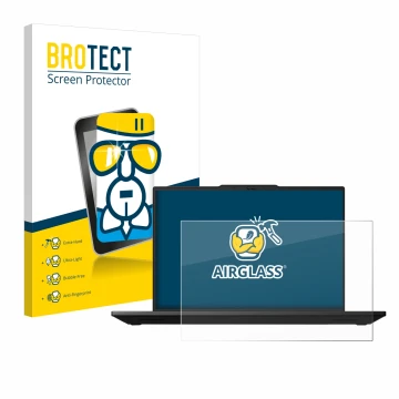 Vorderseite einer Produktverpackung mit dem Markenlogo BROTECT. Daneben ist das Gerät Lenovo ThinkPad P14s Gen 5 14.5