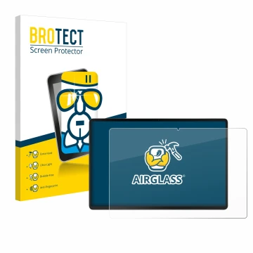 Vorderseite einer Produktverpackung mit dem Markenlogo BROTECT. Daneben ist das Gerät Acer Iconia X12 mit dem zugehörigen Disp