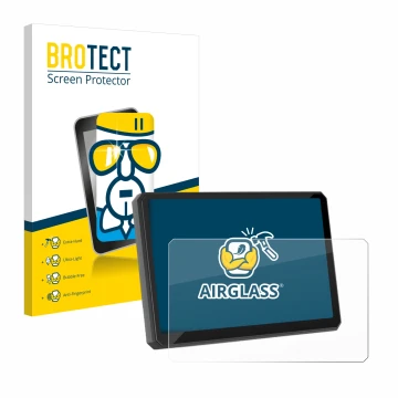 Vorderseite einer Produktverpackung mit dem Markenlogo BROTECT. Daneben ist das Gerät Carpuride W502BS 5