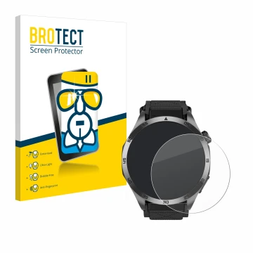 Vorderseite einer Produktverpackung mit dem Markenlogo BROTECT. Daneben ist das Gerät Knauermann Pro 3 Fan Edition 2025 (rund)