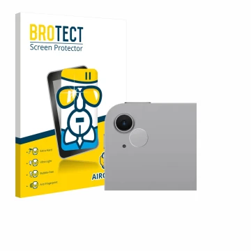 Vorderseite einer Produktverpackung mit dem Markenlogo BROTECT. Daneben ist das Gerät Apple iPad Air 11