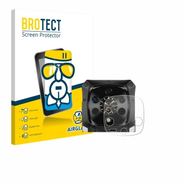 Vorderseite einer Produktverpackung mit dem Markenlogo BROTECT. Daneben ist das Gerät Ulefone Armor 28 Ultra Thermal (NUR Kame