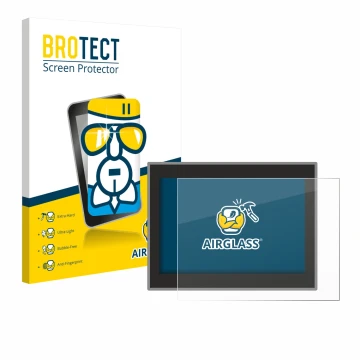 Vorderseite einer Produktverpackung mit dem Markenlogo BROTECT. Daneben ist das Gerät Jeep Compass Longitud (2018) mit dem zug