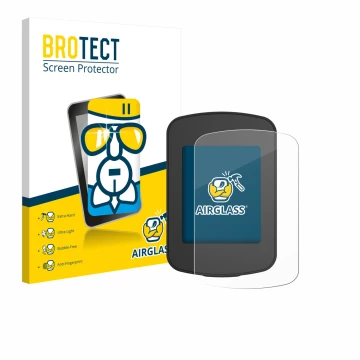 Vorderseite einer Produktverpackung mit dem Markenlogo BROTECT. Daneben ist das Gerät Decathlon Van Rysel GPS 100 mit dem zuge