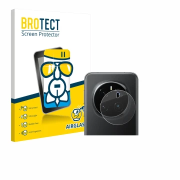 Vorderseite einer Produktverpackung mit dem Markenlogo BROTECT. Daneben ist das Gerät Honor Magic 7 Pro (NUR Kameraschutz) mit