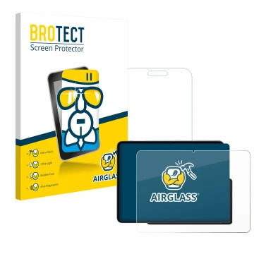 Vorderseite einer Produktverpackung mit dem Markenlogo BROTECT. Daneben ist das Gerät OnePlus Pad 3 mit dem zugehörigen Displa