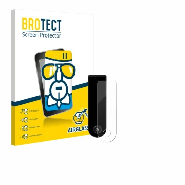 Vorderseite einer Produktverpackung mit dem Markenlogo BROTECT. Daneben ist das Gerät Xiaomi Electric Scooter 5 Max mit dem zu