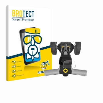 Vorderseite einer Produktverpackung mit dem Markenlogo BROTECT. Daneben ist das Gerät PowaKaddy CT6 2025 mit dem zugehörigen D
