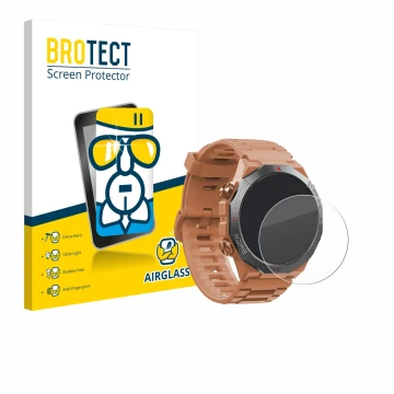 Vorderseite einer Produktverpackung mit dem Markenlogo BROTECT. Daneben ist das Gerät Qecnato S10 1.39