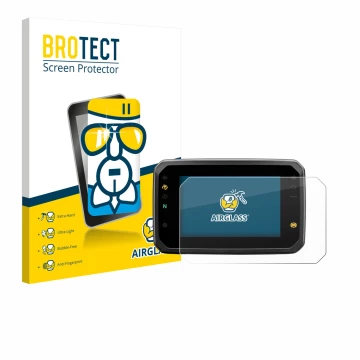 Vorderseite einer Produktverpackung mit dem Markenlogo BROTECT. Daneben ist das Gerät Honda Hornet CB1000 SP 2025 mit dem zuge