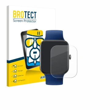 Vorderseite einer Produktverpackung mit dem Markenlogo BROTECT. Daneben ist das Gerät Decathlon CW500 M mit dem zugehörigen Di