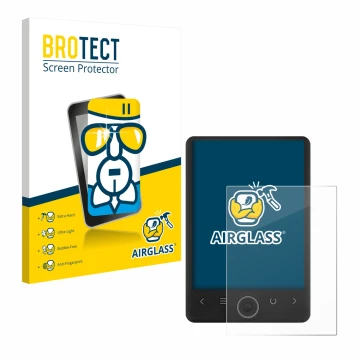 Vorderseite einer Produktverpackung mit dem Markenlogo BROTECT. Daneben ist das Gerät SPC Light 2 mit dem zugehörigen Displays