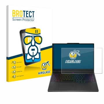 Vorderseite einer Produktverpackung mit dem Markenlogo BROTECT. Daneben ist das Gerät Lenovo Legion 5i Gen 10 15