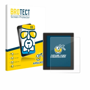 Vorderseite einer Produktverpackung mit dem Markenlogo BROTECT. Daneben ist das Gerät Peterson Strobostomp Mini mit dem zugehö