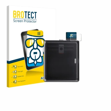 Vorderseite einer Produktverpackung mit dem Markenlogo BROTECT. Daneben ist das Gerät Anycubic Kobra S1 / S1 Combo mit dem zug