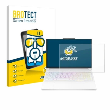 Vorderseite einer Produktverpackung mit dem Markenlogo BROTECT. Daneben ist das Gerät Lenovo Legion 7i Gen 10 16