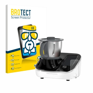 Vorderseite einer Produktverpackung mit dem Markenlogo BROTECT. Daneben ist das Gerät TOKIT Omni Cook C2 mit dem zugehörigen D