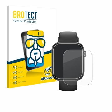 Vorderseite einer Produktverpackung mit dem Markenlogo BROTECT. Daneben ist das Gerät RLQA G104 1.83